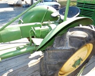 VIEW 6 TOP VIEW 1939 JD TRACTOR 
