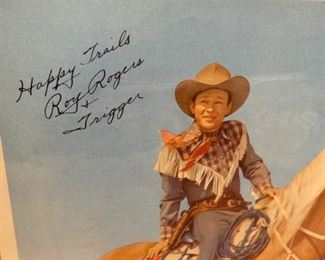 VIEW 2 CLOSEUP AUTOGRAPH ROY ROGERS 