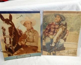 GENE AUTRY SKETCH PADS 