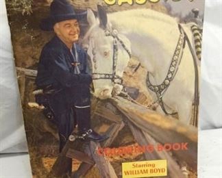 HOPALONG CASSIDY COLORING BOOK 