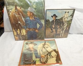 HOPALONG CASSIDY PUZZLES 