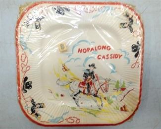 HOPALONG CASSIDY PARTY PLATE 