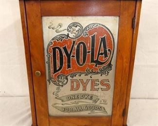 DYOLA DYES CABINET 