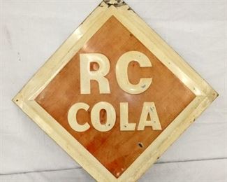 RC COLA DIAMOND SIGN 