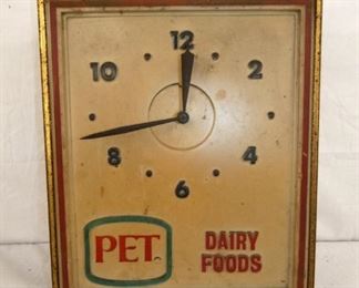 PET MILK CLOCK 