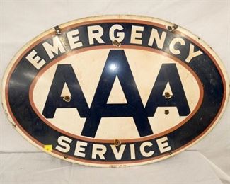 36X24 PORC. AAA SERVICE SIGN 