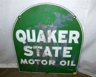 VIEW 2 OTHERSIDE QUAKER STATE SIGN 