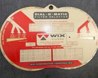 DIAL O MATIC WIX CHART 