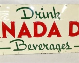 36X12 CANADA DRY DRINK SIGN 