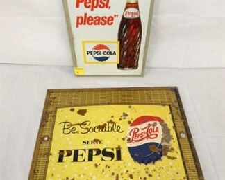 9X12 PEPSI, 15X13 EASLE BACK PEPSI 