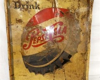 26X30 PEPSI CAP SIGN 