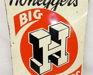 12X17 HONEGGERS BIG FEEDS SIGN 