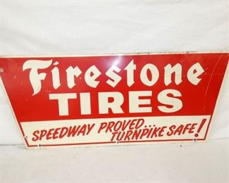 39X14 FIRESTONE TIRES SIGN 