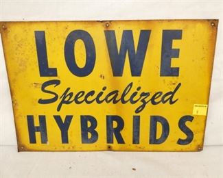 18X12 LOWE HYBRIDS SIGN 