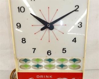 COCA COLA CLOCK 