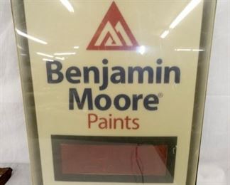 14X17 BENJAMIN MOORE PAINTS SIGN 