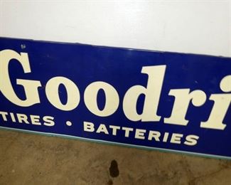 VIEW 4 120X29 B.F GOODRICH SIGN 