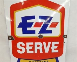 14X18 PORC. EZ SERVE PUMP SIGN 