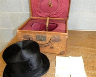 ORIG. HAT W/ BOX AND GLOVES 