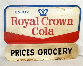 52X38 ROYAL CROWN STORE SIGN 