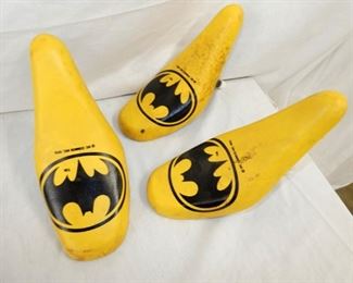 3 BATMAN BICYLE SEATS 