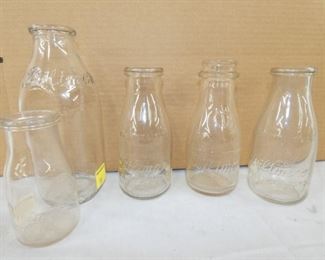 EMB. BILTMORE DAIRY MILK BOTTLES 