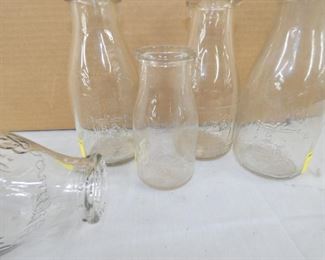 EMB. BILTMORE DAIRY MILK BOTTLES 