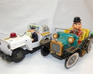 BO POLICE CAR & MYSTERY AMODEL CARS