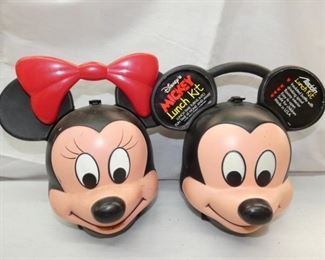 MICKEY AND Minnie Mouse LUNCH BOXES 