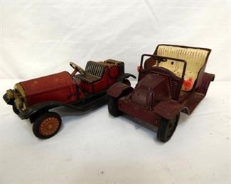 WIND UP TIN CARS 