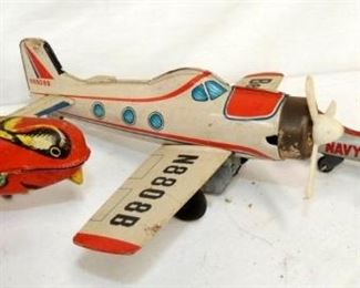 WIND UP BEECHCRAFT/NAVY PLANE/BIRD  