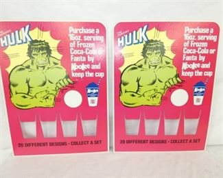 18X24 NOS HULK GAS STATION CARDBOARDS 