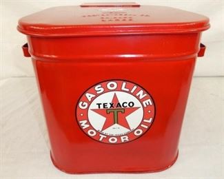 TEXACO MECHANICS TOWEL BIN 