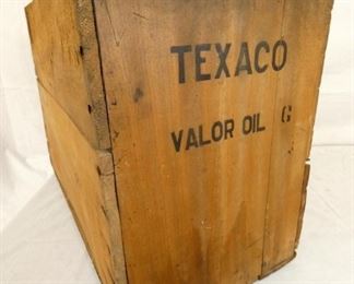 21X14 TEXACO WOODEN BOX 