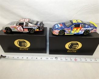 ELITE 1:24 SCALE NASCAR COLL. CARS 