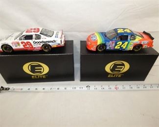 ELITE 1:24 SCALE NASCAR COLL. CARS 