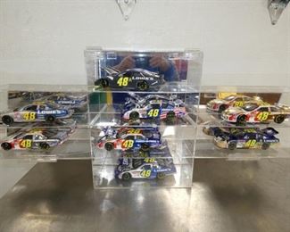 COLLECTION 1:24 SCALE NASCAR CARS 