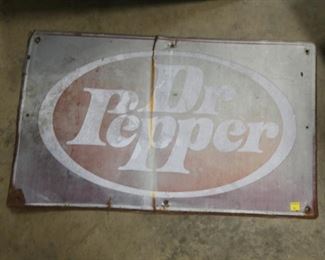 40X24 DR. PEPPER SIGN 