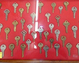 COLLECTION OF STORE KEYS 