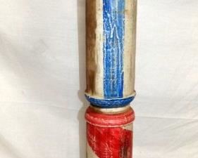 42IN. WOODEN BARBER POLE 