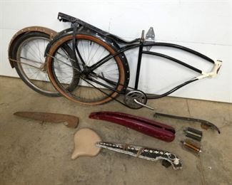 ORG. HOPALONG CASSIDY BIKE PARTS 