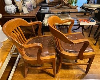 Vintage office chairs dated 1947