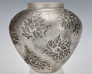 Rene Lalique "Esterel" Vase C. 1923 - Lot 119a