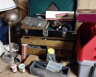 Antique Gerstner engineer's toolbox $150