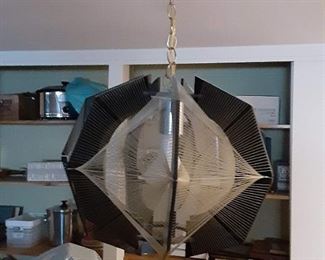 Mid-century retro spaghetti string lamp Chandelier