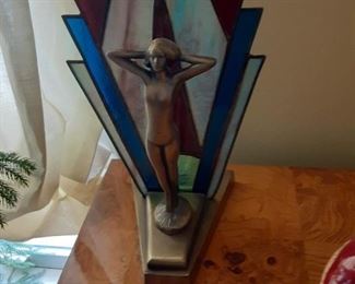 Vintage Art Deco table lamps