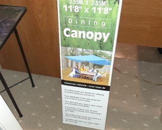 11 foot canopy tent new in box