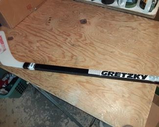 Wayne Gretzky street hockey stick