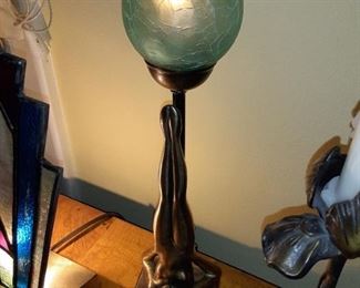 Art deco table lamp