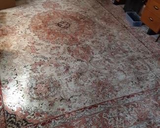 110" x 145" Hand Knotted area rug $1275.00
